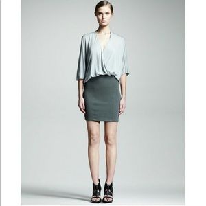 Helmut Lang Gala Knit Dress in Mudstone Size Small